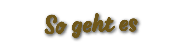 So geht es